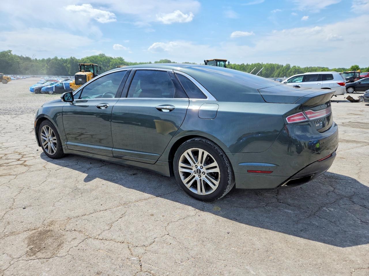 2015 Lincoln Mkz Green vin: 3LN6L2G99FR629049