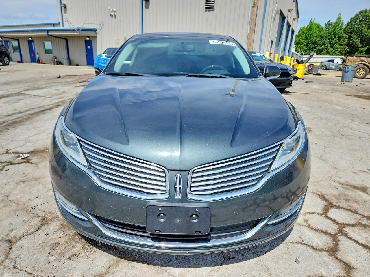 2015 Lincoln Mkz Green vin: 3LN6L2G99FR629049