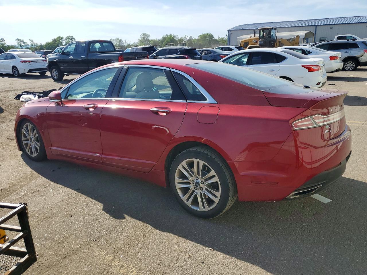 2016 Lincoln Mkz Red vin: 3LN6L2G99GR631515