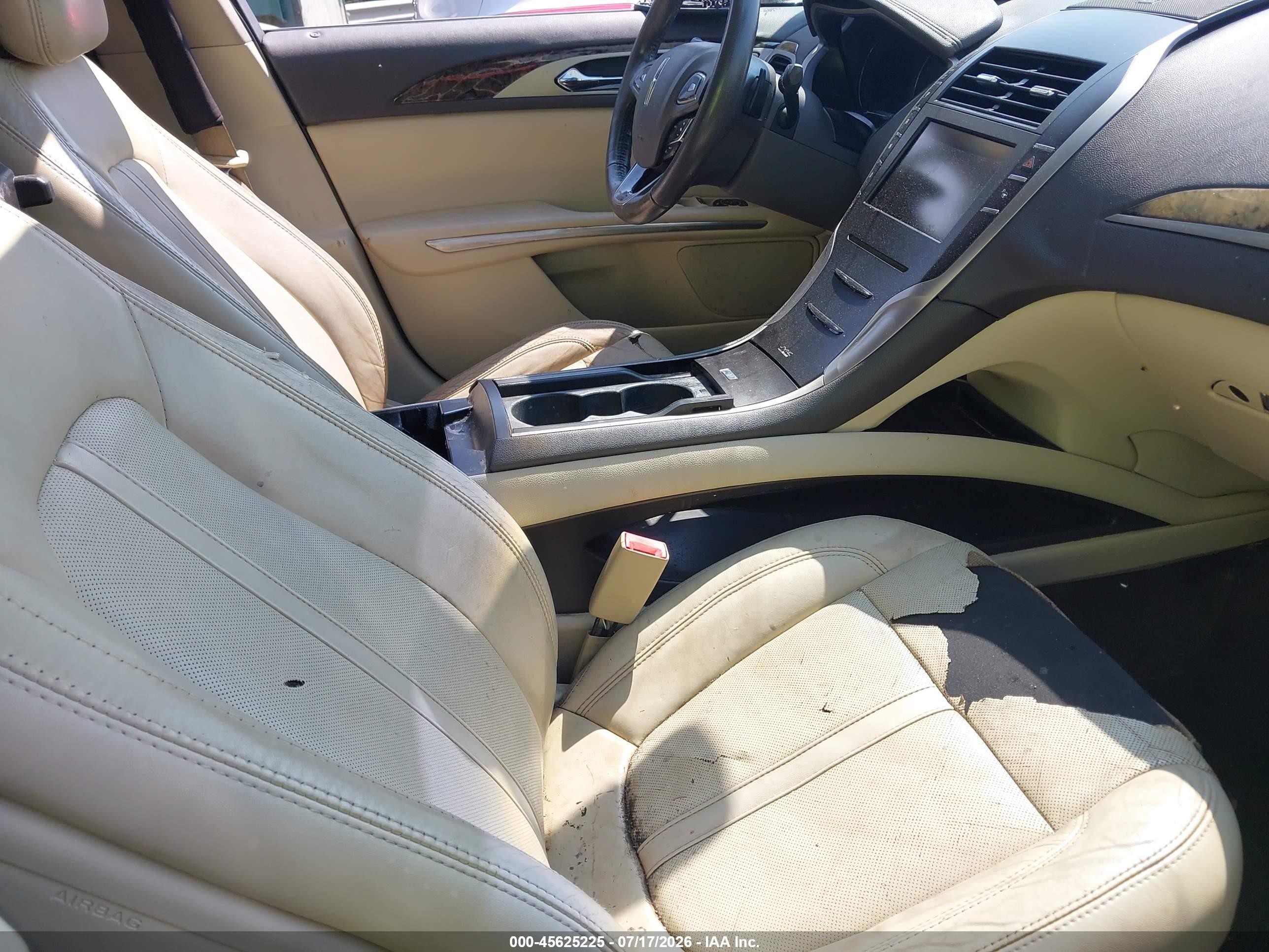 2013 Lincoln Mkz   Red vin: 3LN6L2G9XDR806575