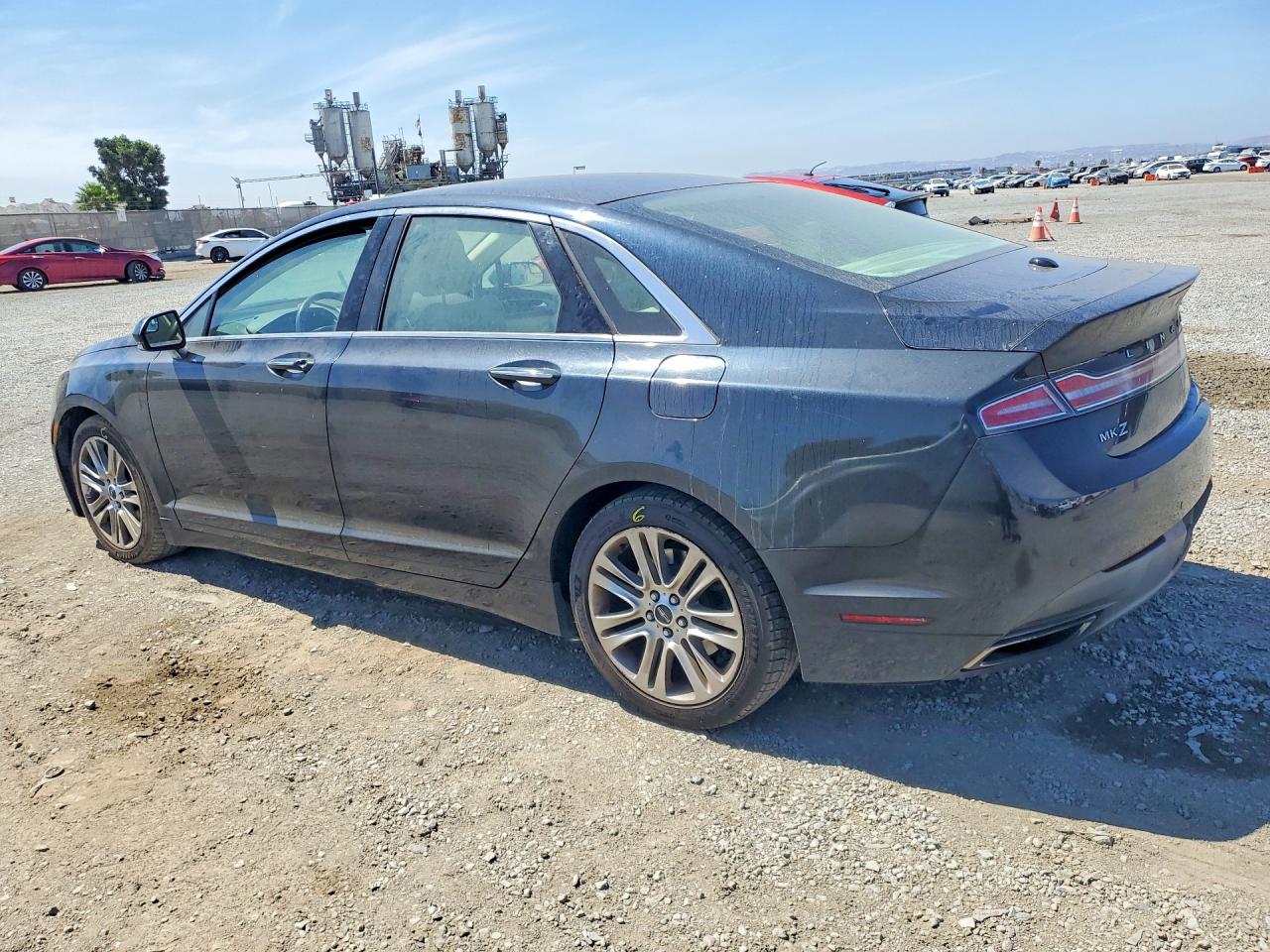 2014 Lincoln Mkz Teal vin: 3LN6L2G9XER802611