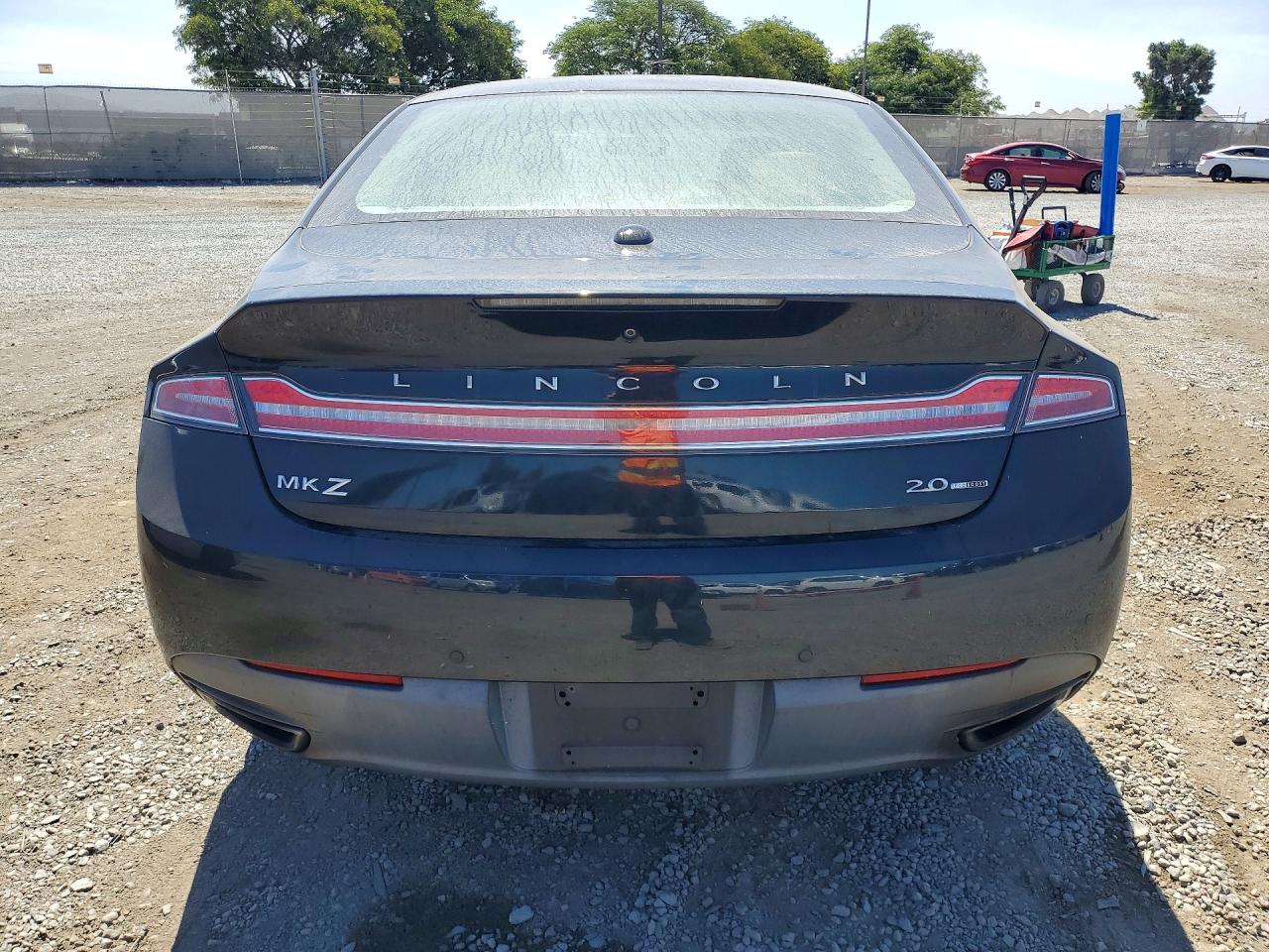 2014 Lincoln Mkz Teal vin: 3LN6L2G9XER802611