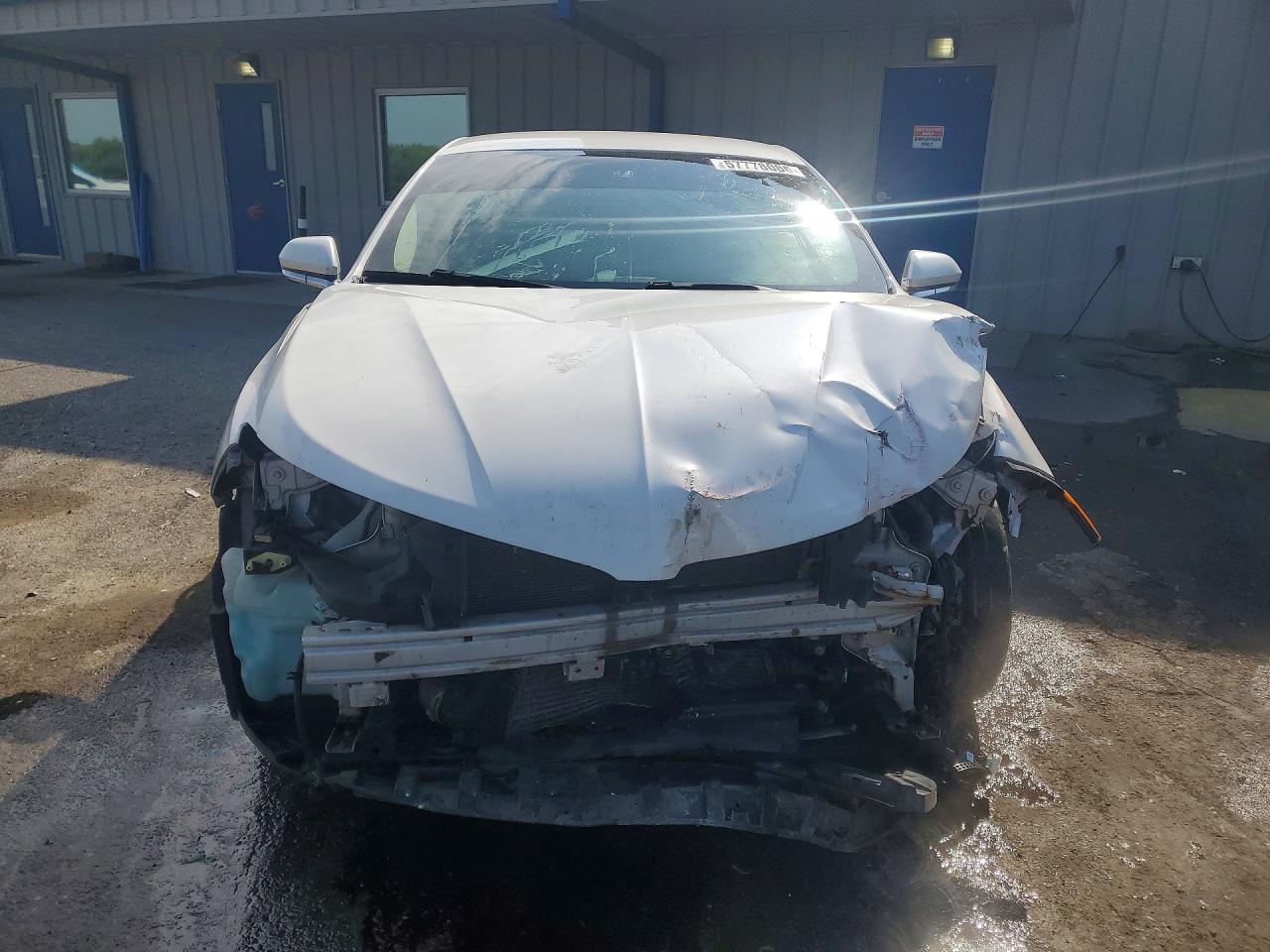 2014 Lincoln Mkz White vin: 3LN6L2G9XER827606