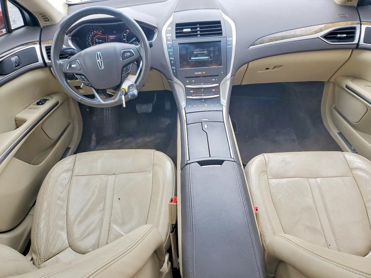 2014 Lincoln Mkz Red vin: 3LN6L2G9XER828674
