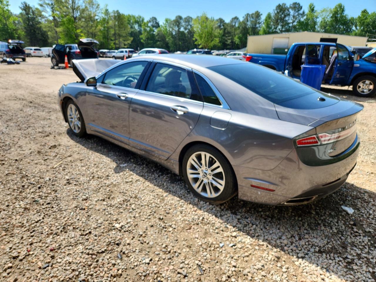 2014 Lincoln Mkz Серый vin: 3LN6L2G9XER835401