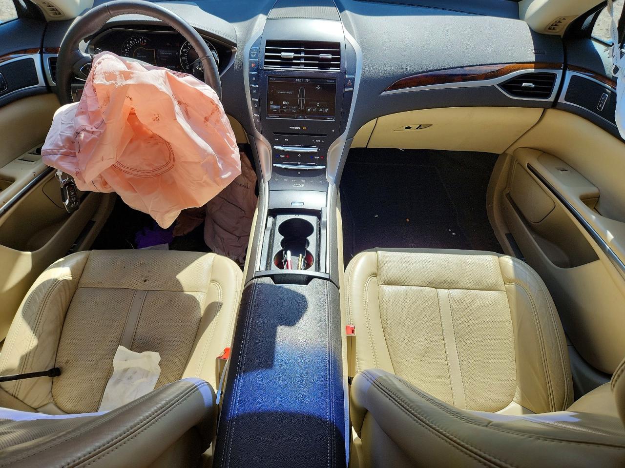 2014 Lincoln Mkz Серый vin: 3LN6L2G9XER835401