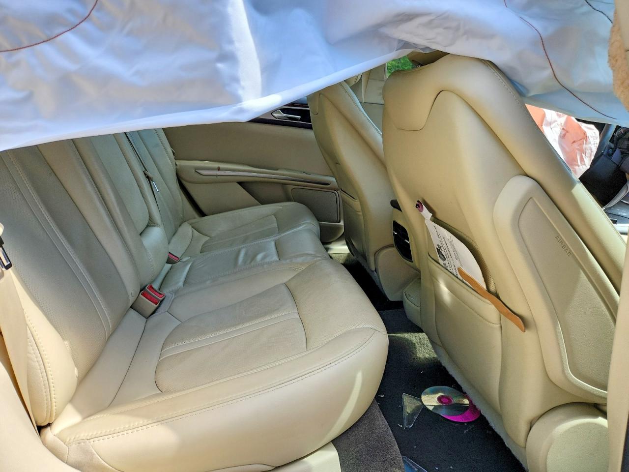 2014 Lincoln Mkz Серый vin: 3LN6L2G9XER835401