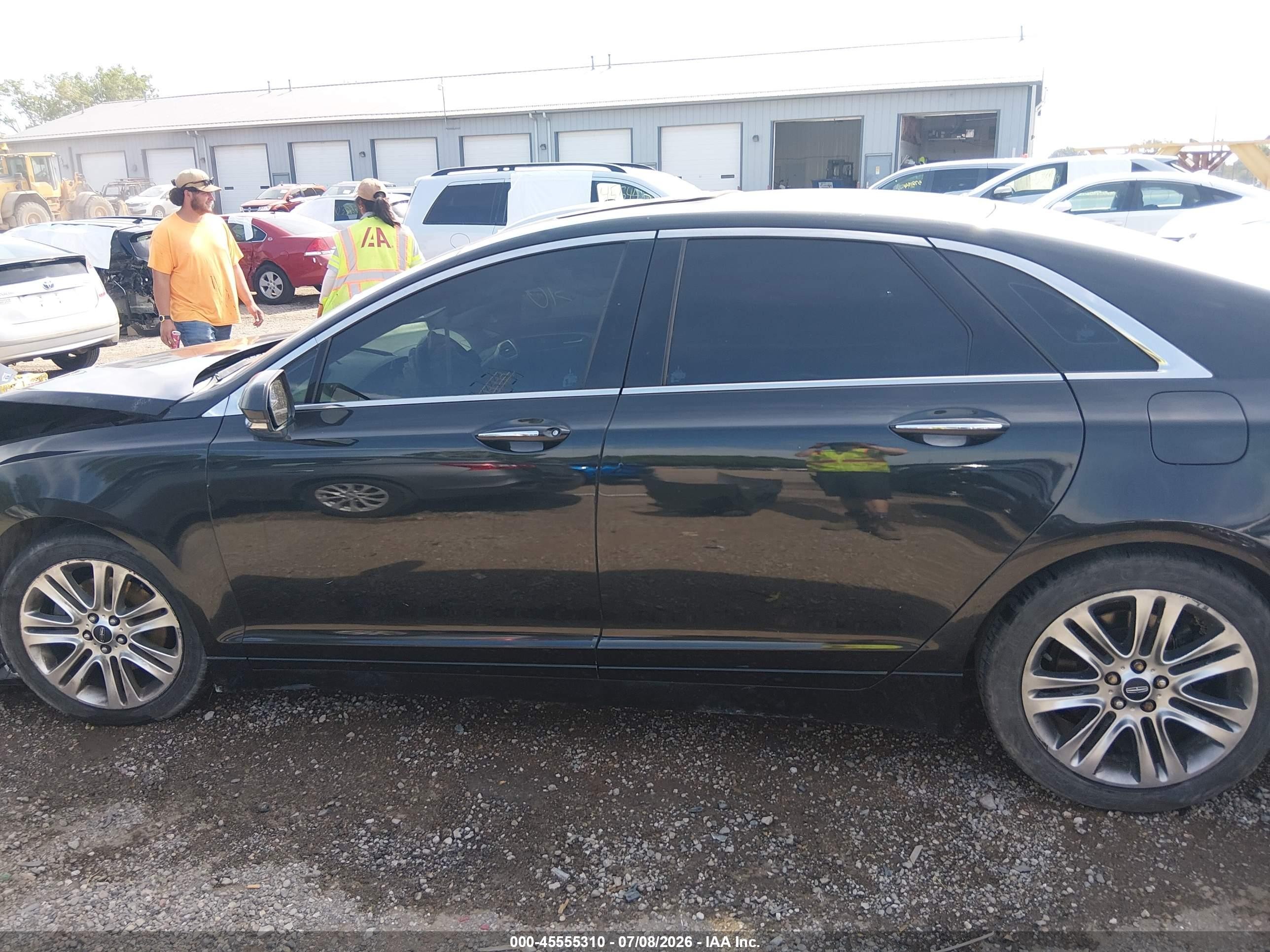 2015 Lincoln Mkz   Black vin: 3LN6L2G9XFR600580