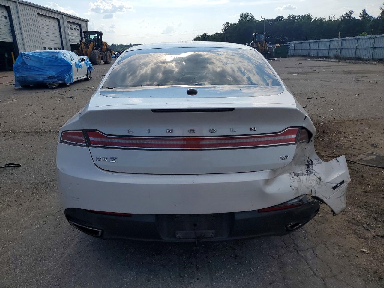 2014 Lincoln Mkz Белый vin: 3LN6L2GK0ER804032