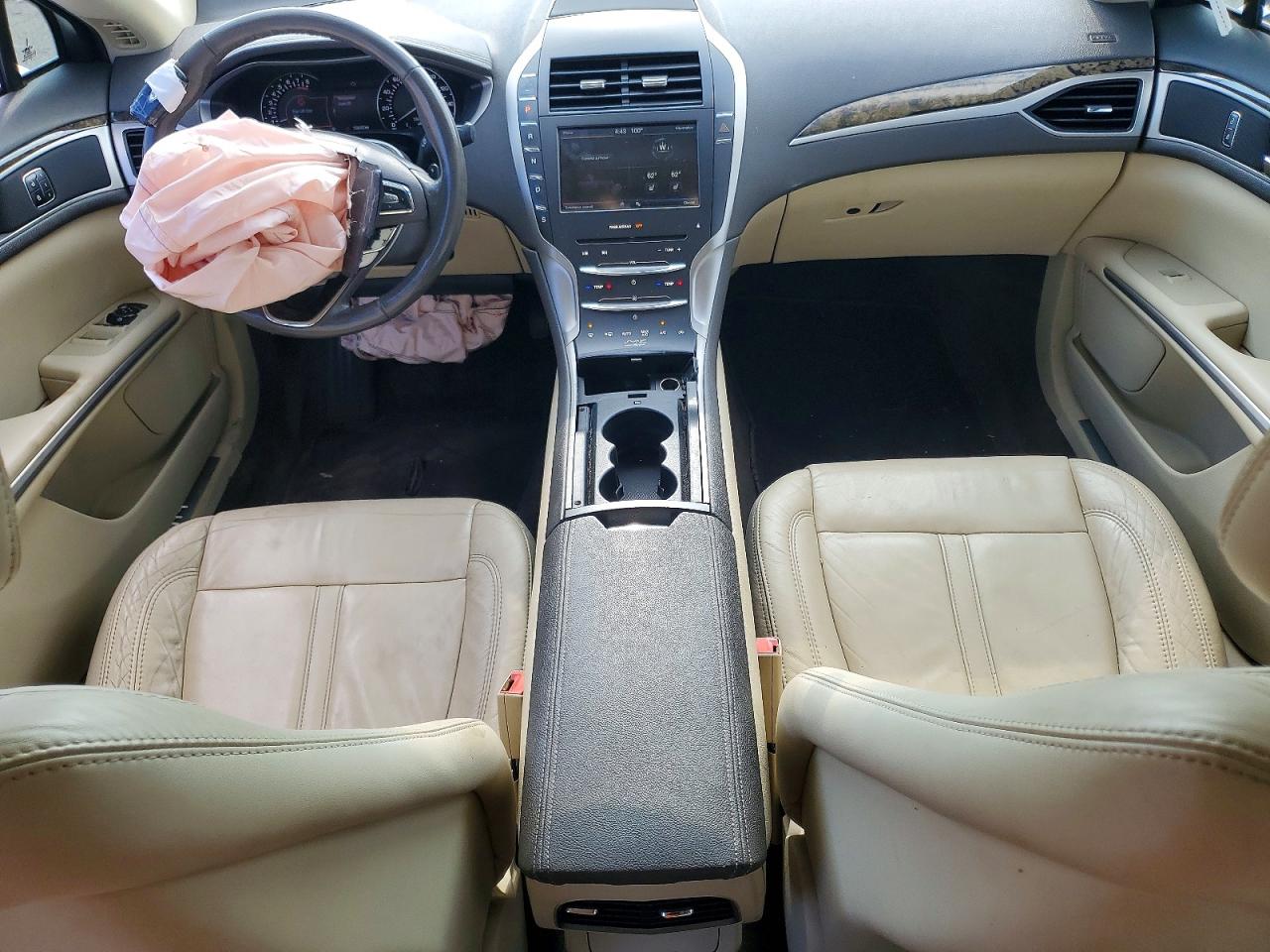 2014 Lincoln Mkz Белый vin: 3LN6L2GK0ER804032