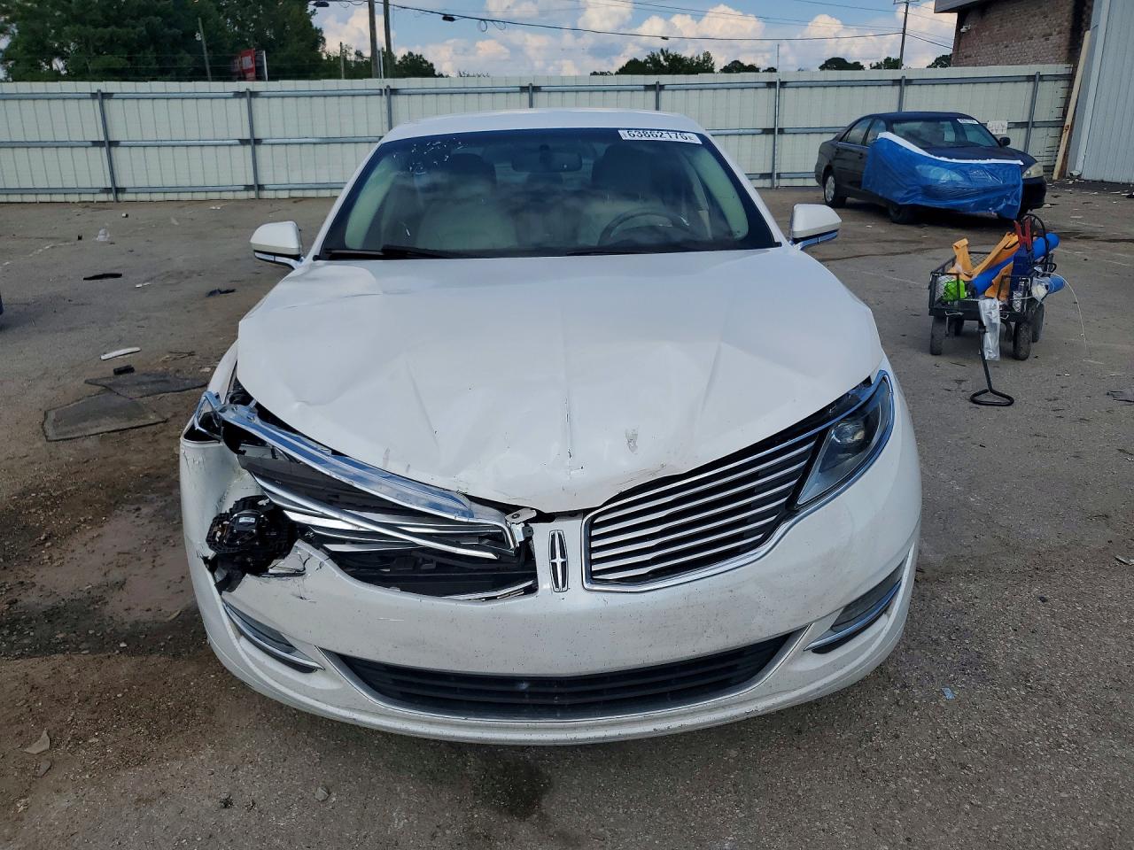 2014 Lincoln Mkz Белый vin: 3LN6L2GK0ER804032