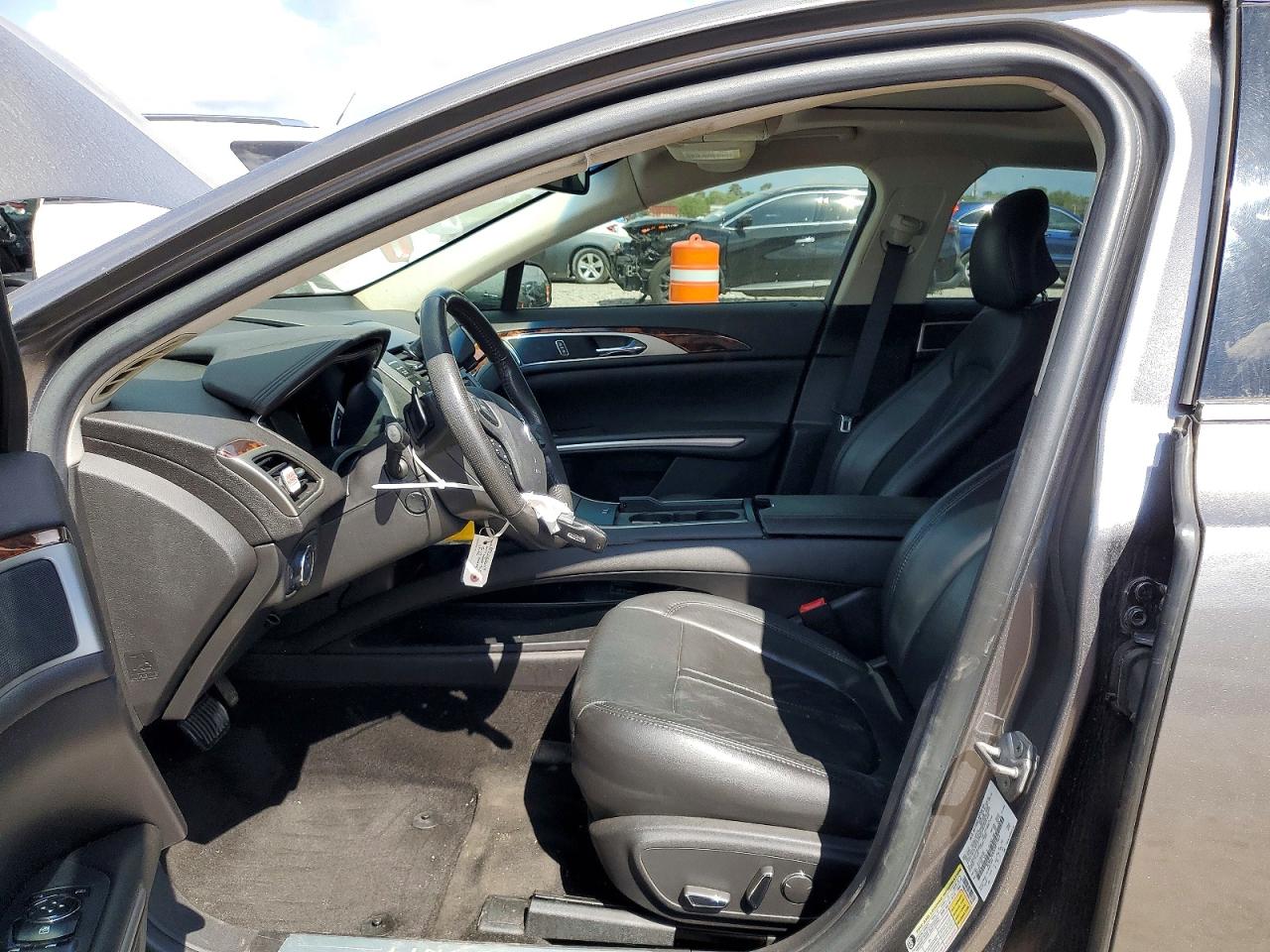 2014 Lincoln Mkz Gray vin: 3LN6L2GK0ER812664