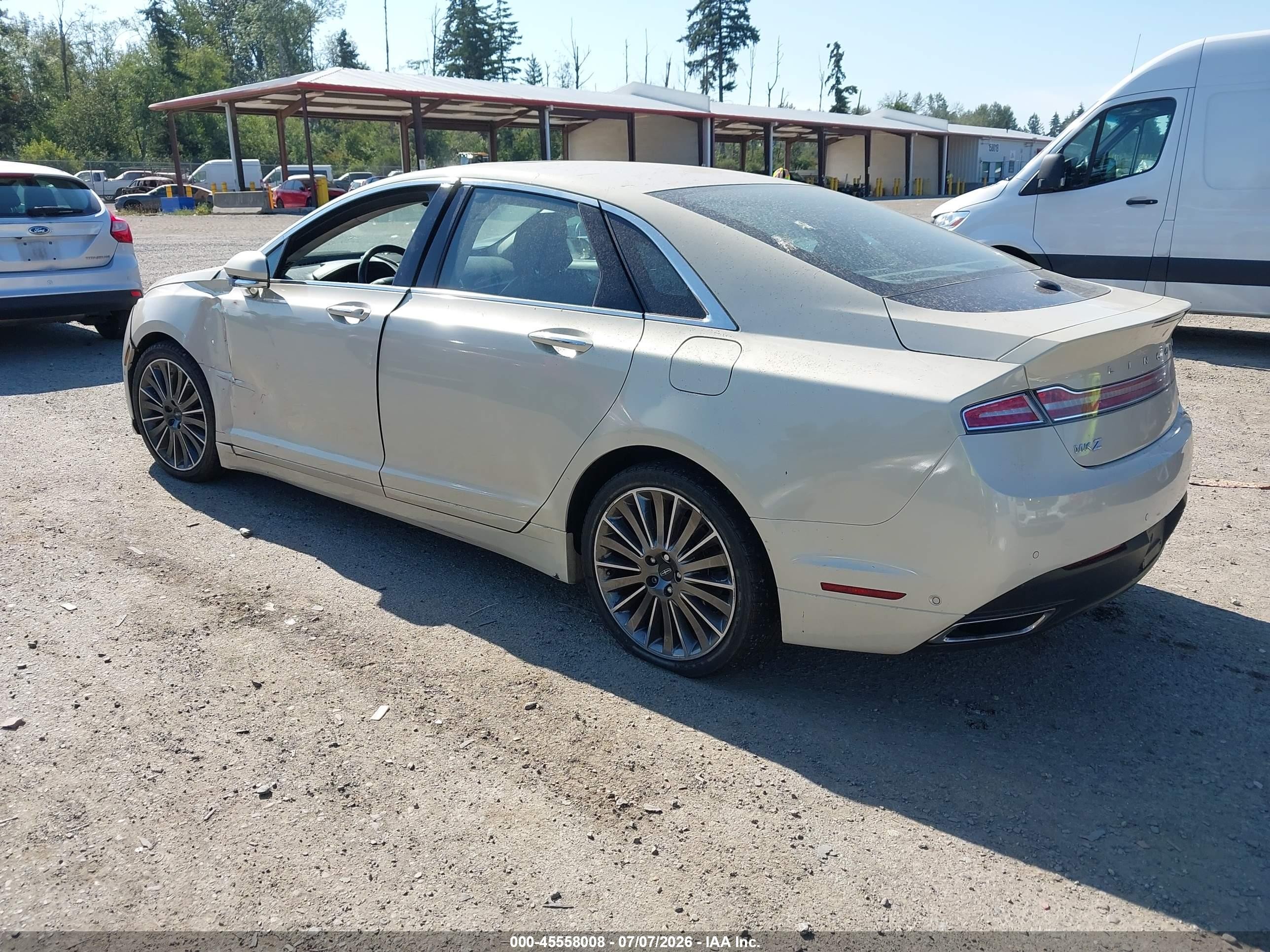 2014 Lincoln Mkz   Beige vin: 3LN6L2GK0ER815208