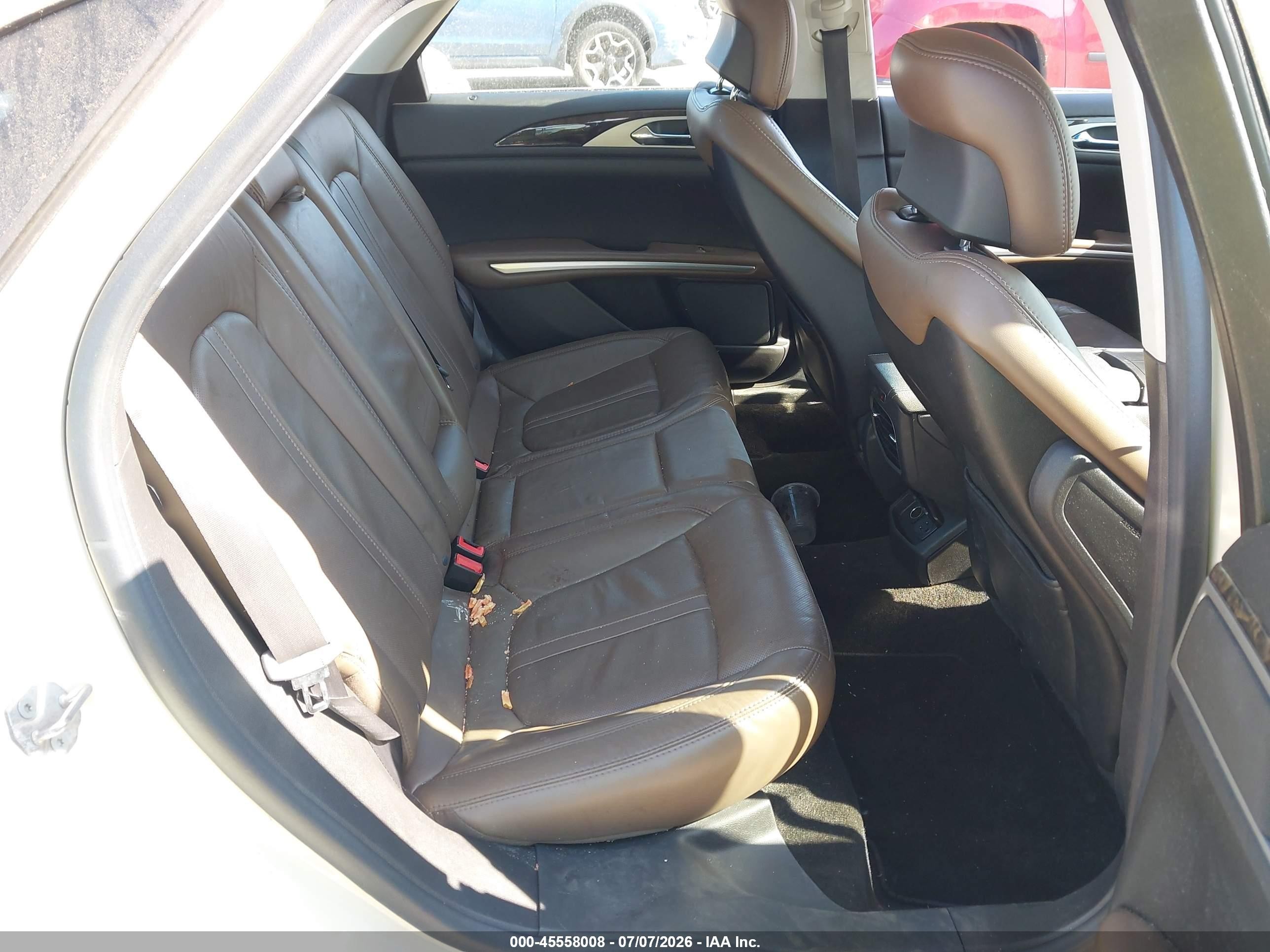2014 Lincoln Mkz   Beige vin: 3LN6L2GK0ER815208