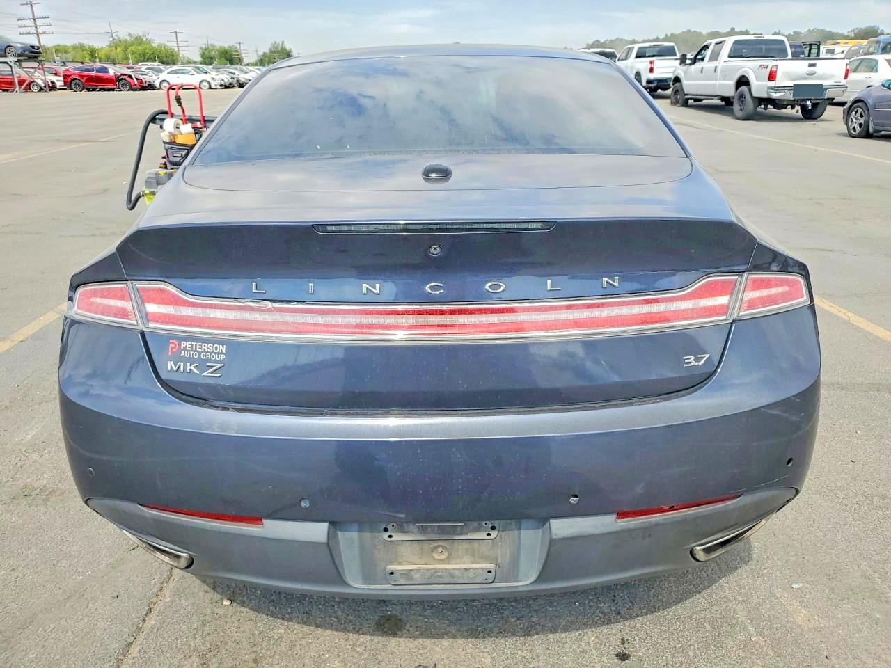 2014 Lincoln Mkz Blue vin: 3LN6L2GK0ER818559