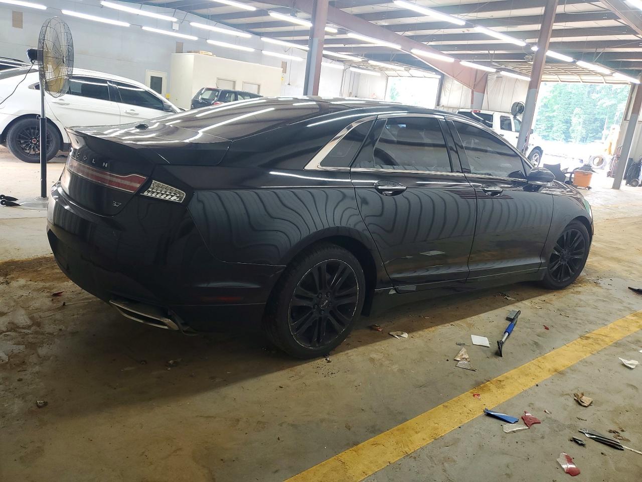 2014 Lincoln Mkz Black vin: 3LN6L2GK0ER824216
