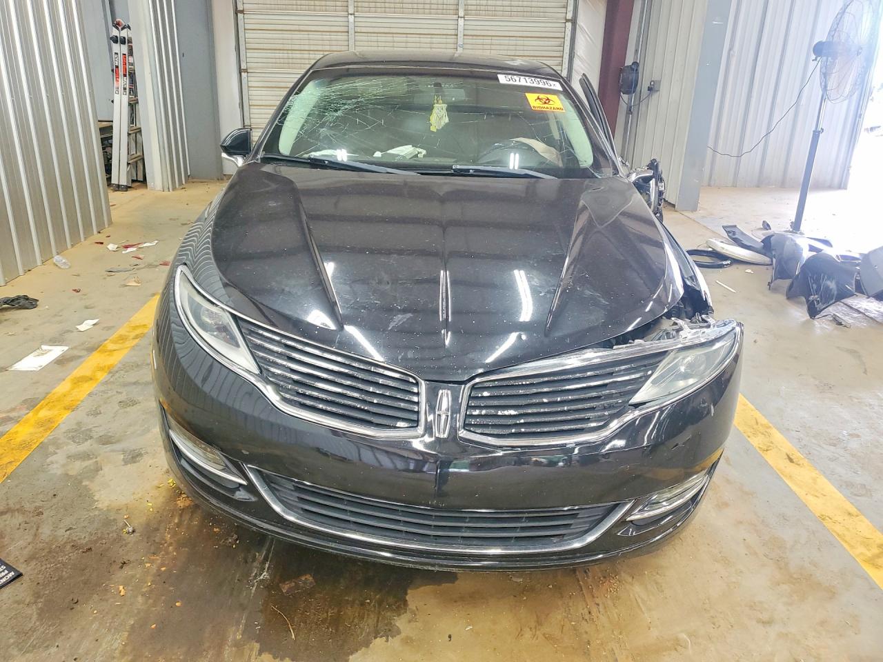 2014 Lincoln Mkz Black vin: 3LN6L2GK0ER824216