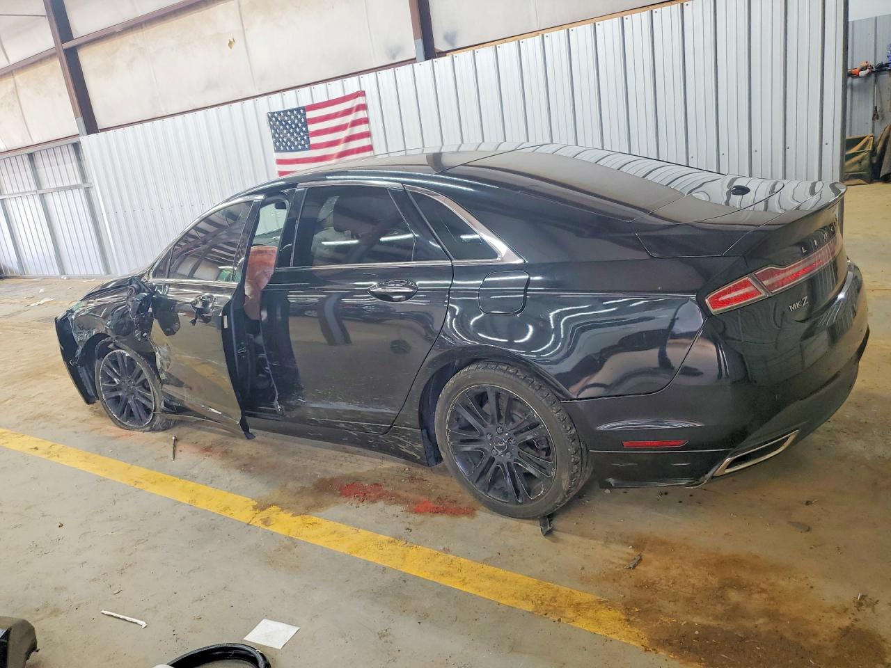 2014 Lincoln Mkz Black vin: 3LN6L2GK0ER824216