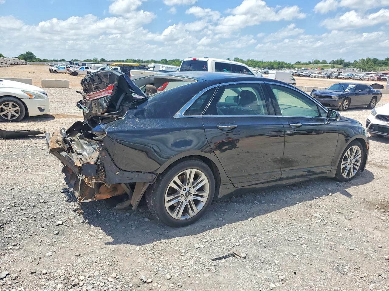 2014 Lincoln Mkz Black vin: 3LN6L2GK0ER829979
