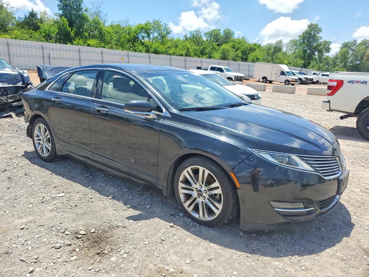 2014 Lincoln Mkz Black vin: 3LN6L2GK0ER829979