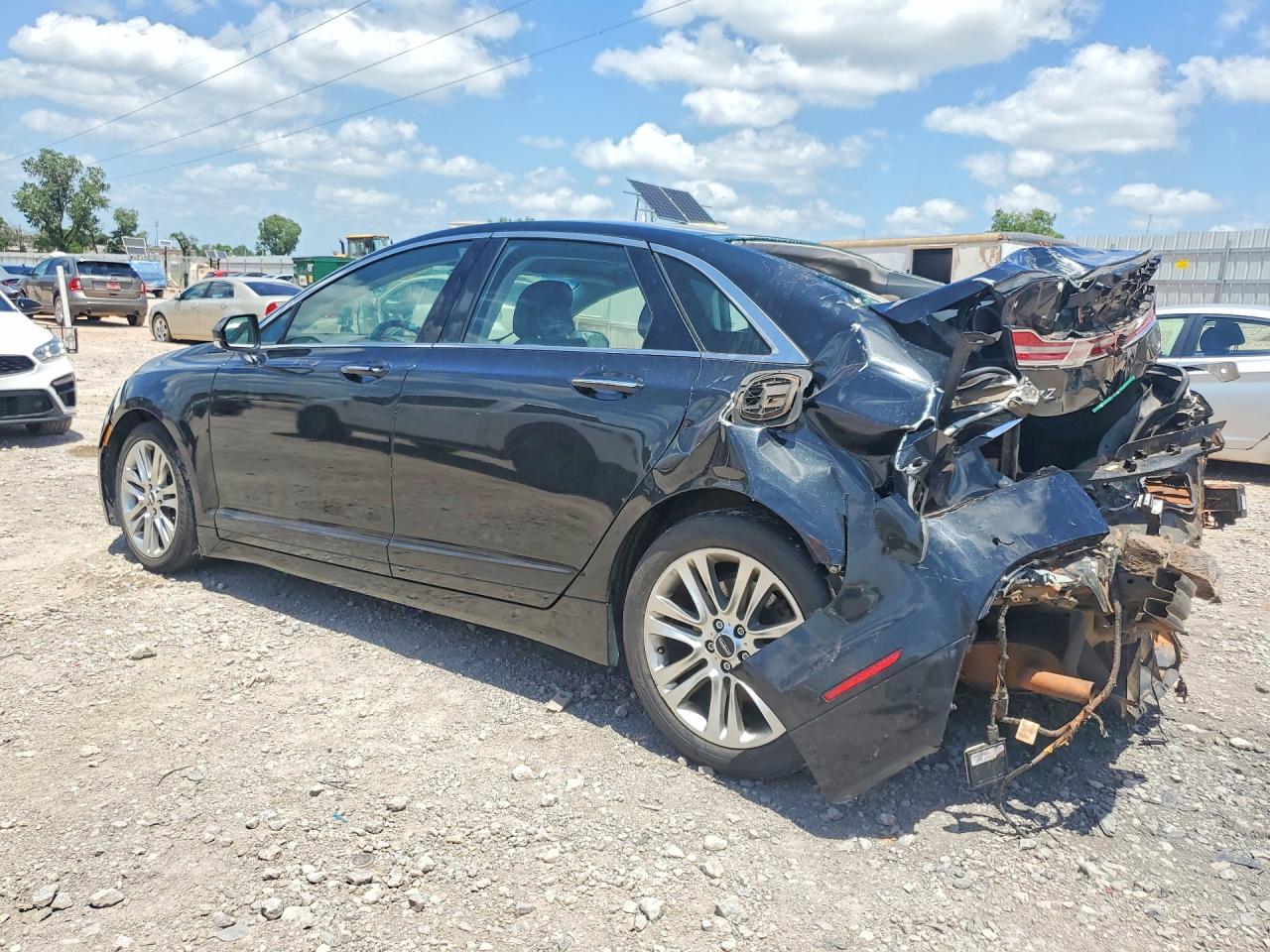 2014 Lincoln Mkz Black vin: 3LN6L2GK0ER829979