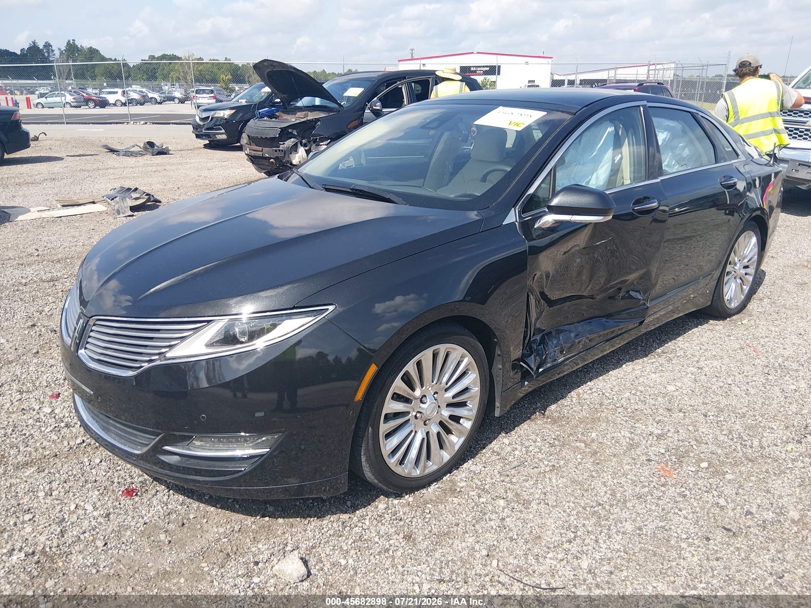 2013 Lincoln Mkz   Black vin: 3LN6L2GK1DR803583