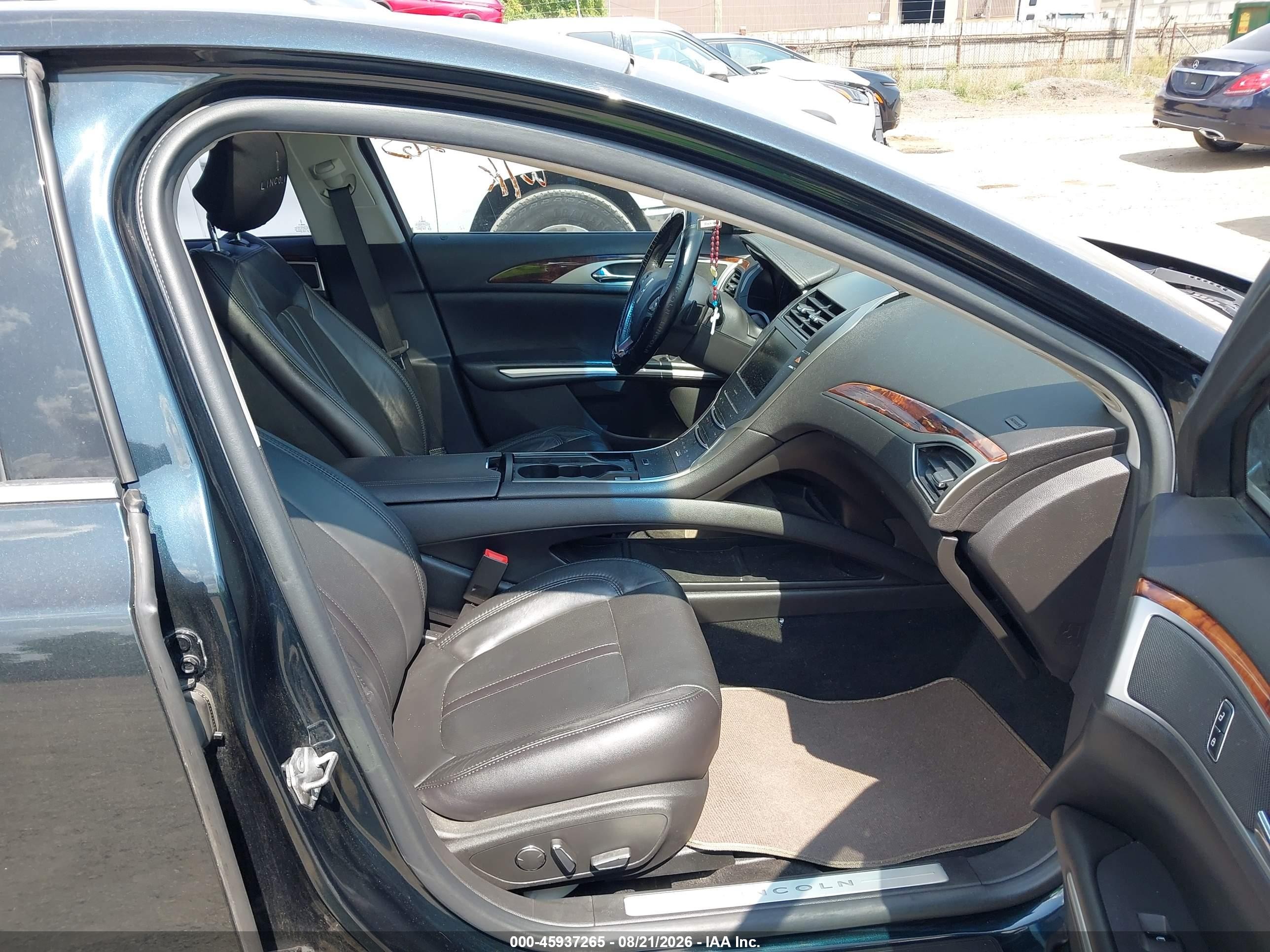 2014 Lincoln Mkz   Black vin: 3LN6L2GK1ER827738