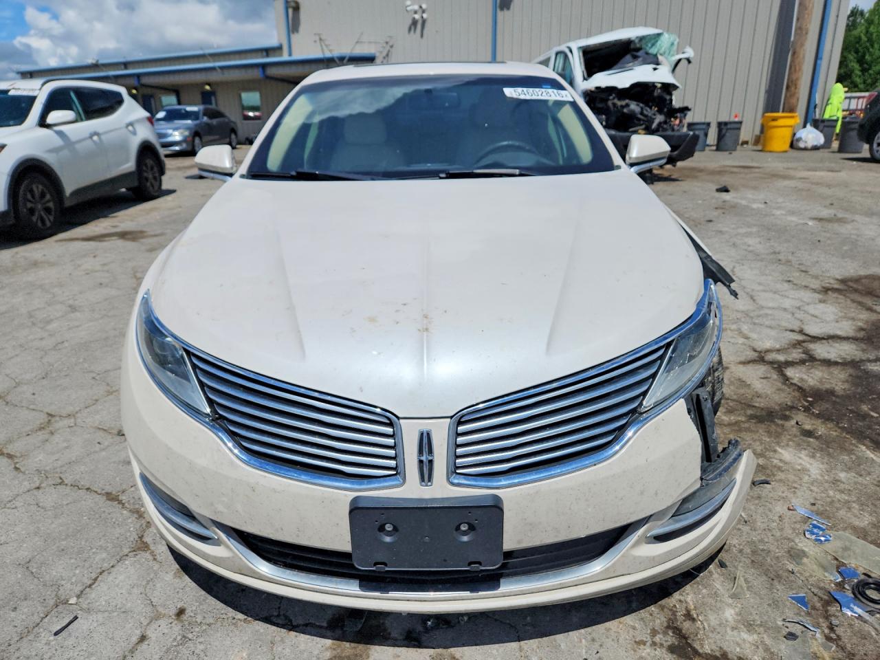 2015 Lincoln Mkz Reserve White vin: 3LN6L2GK2FR607252