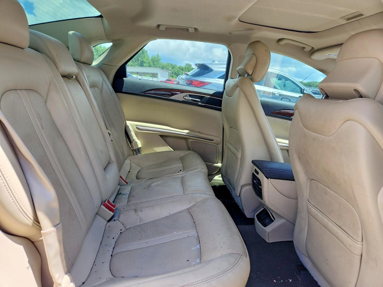 2015 Lincoln Mkz Reserve White vin: 3LN6L2GK2FR607252