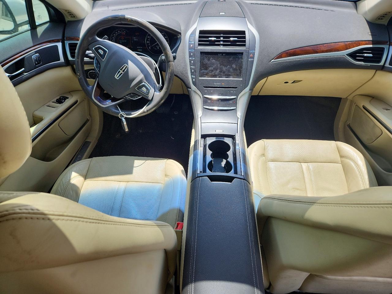 2015 Lincoln Mkz Reserve White vin: 3LN6L2GK2FR607252