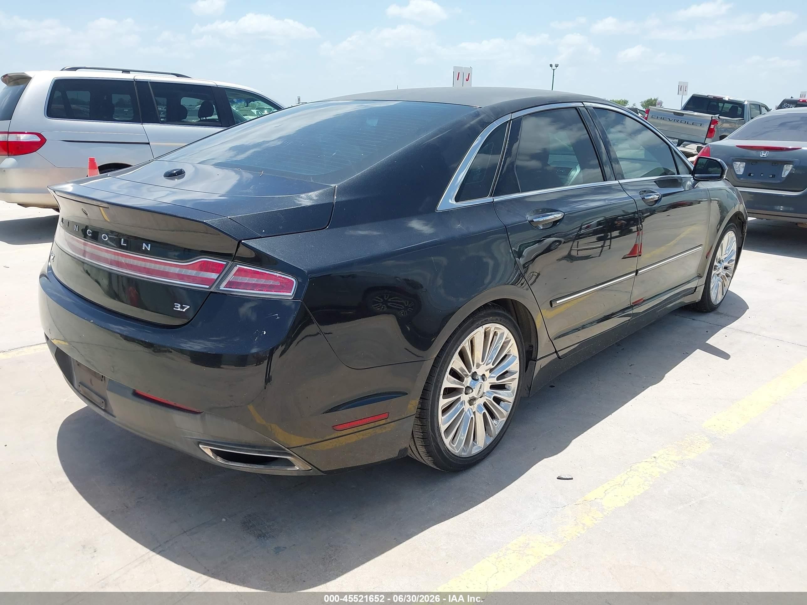 2013 Lincoln Mkz   Серый vin: 3LN6L2GK3DR812348