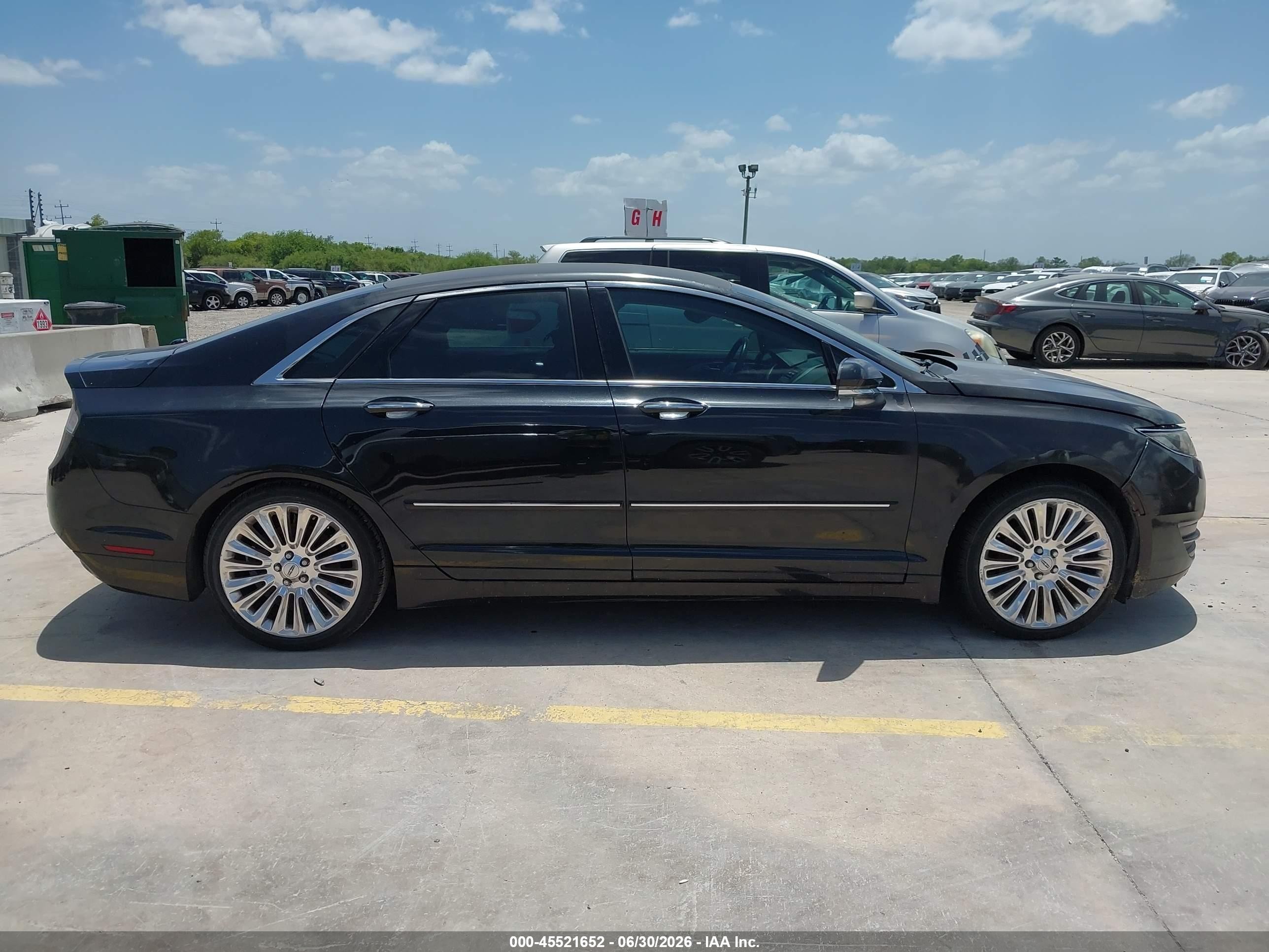 2013 Lincoln Mkz   Серый vin: 3LN6L2GK3DR812348