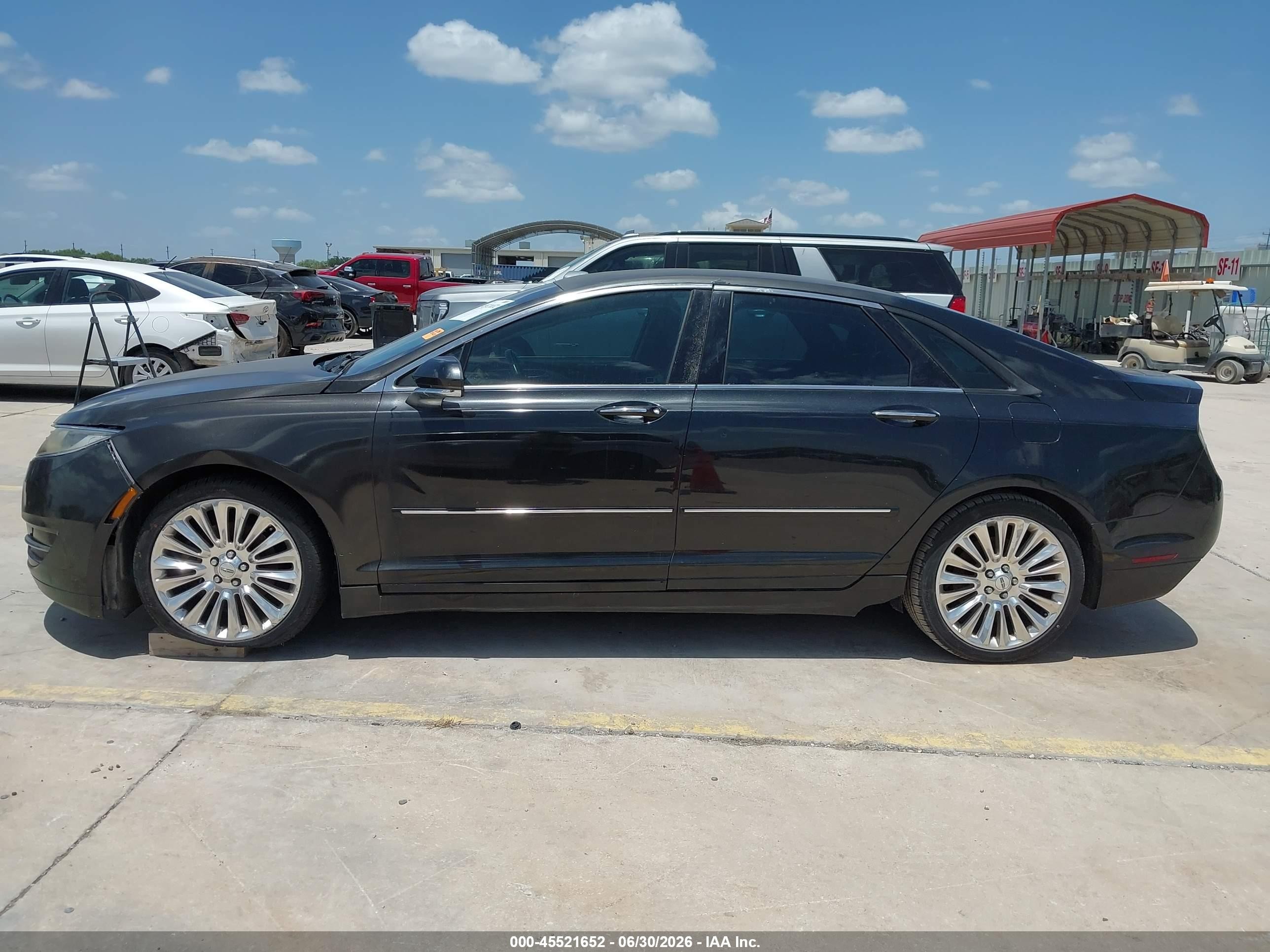 2013 Lincoln Mkz   Серый vin: 3LN6L2GK3DR812348