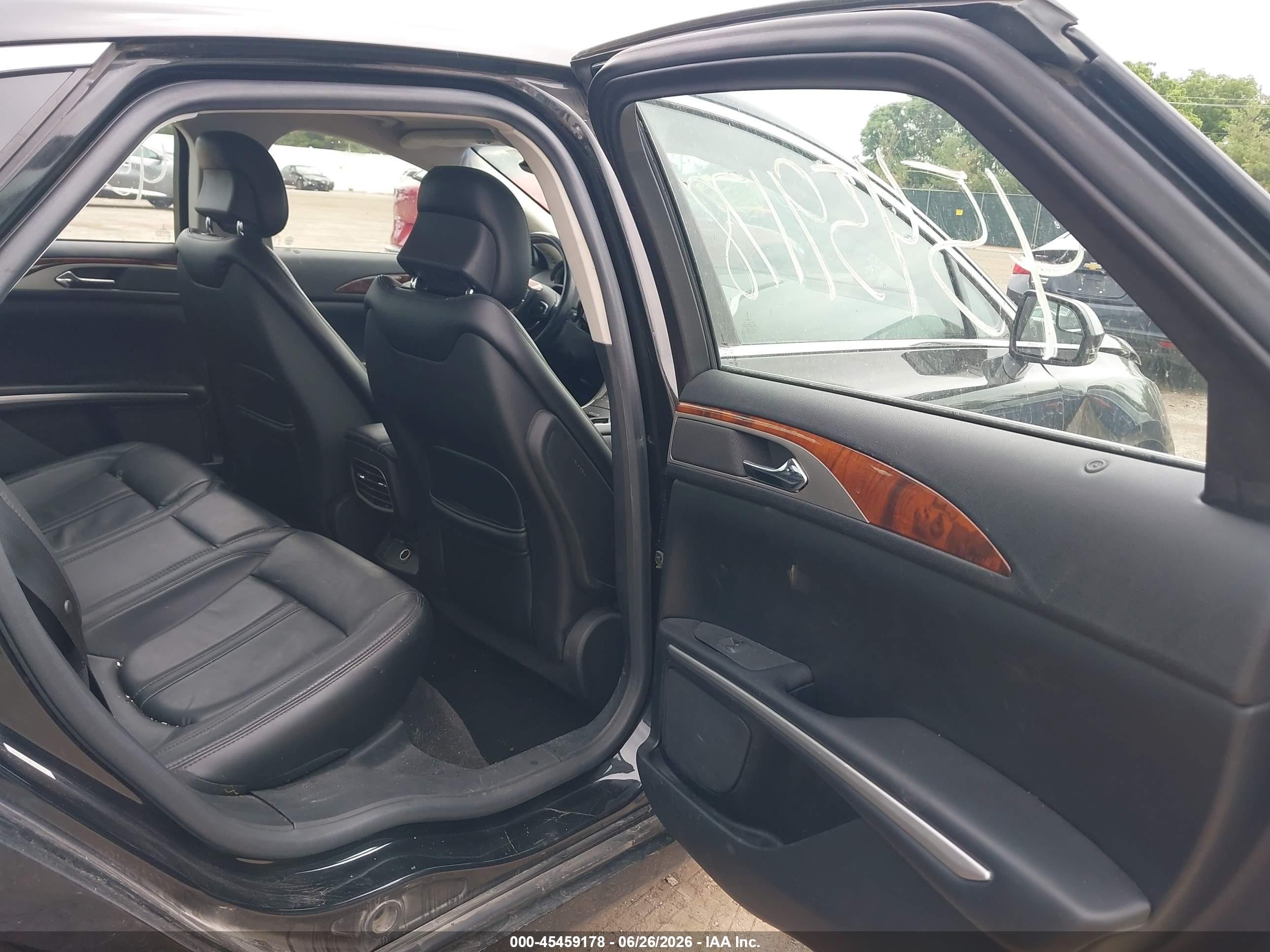 2015 Lincoln Mkz   Black vin: 3LN6L2GK3FR600729