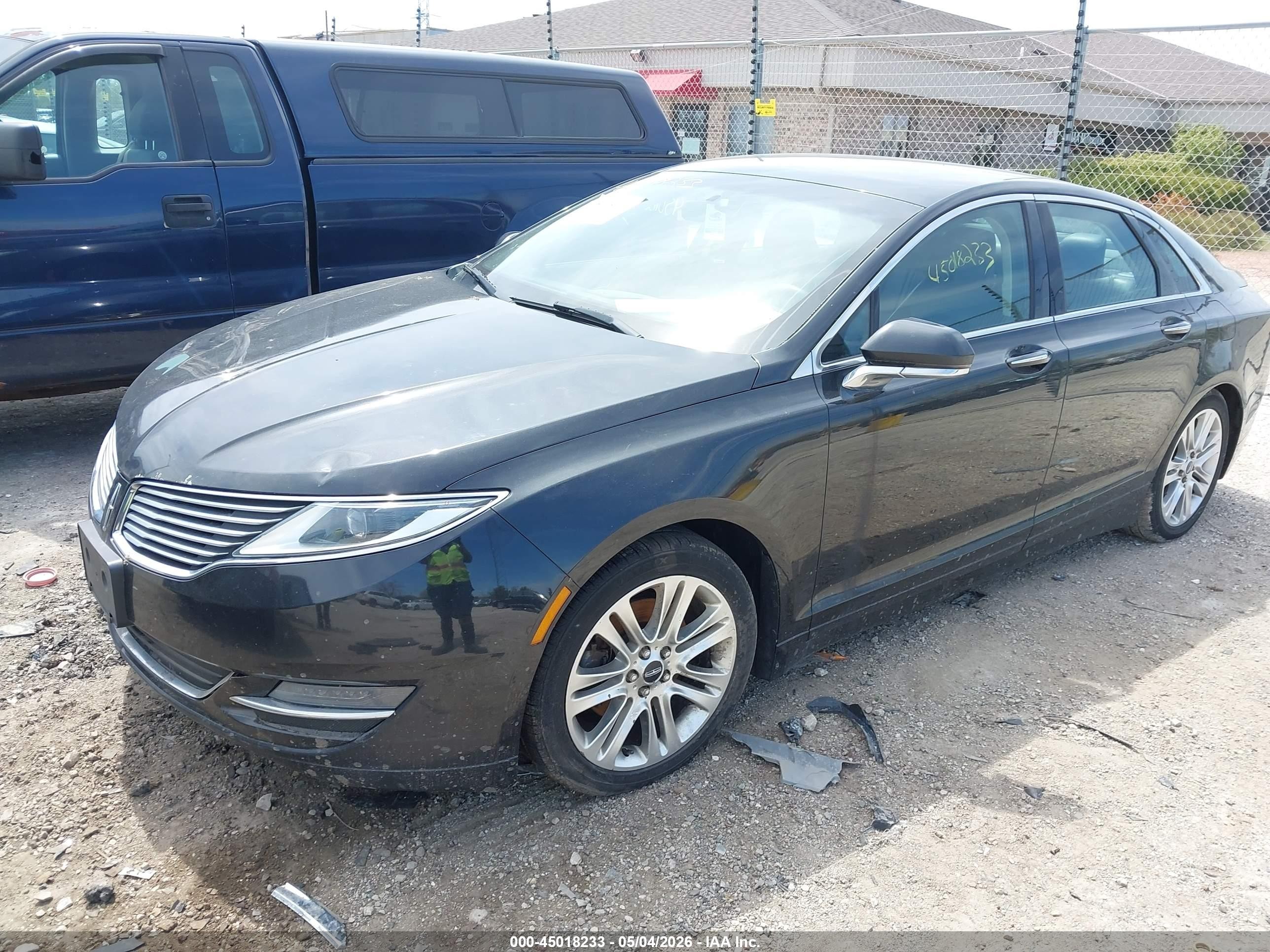 2015 Lincoln Mkz   Black vin: 3LN6L2GK3FR610922