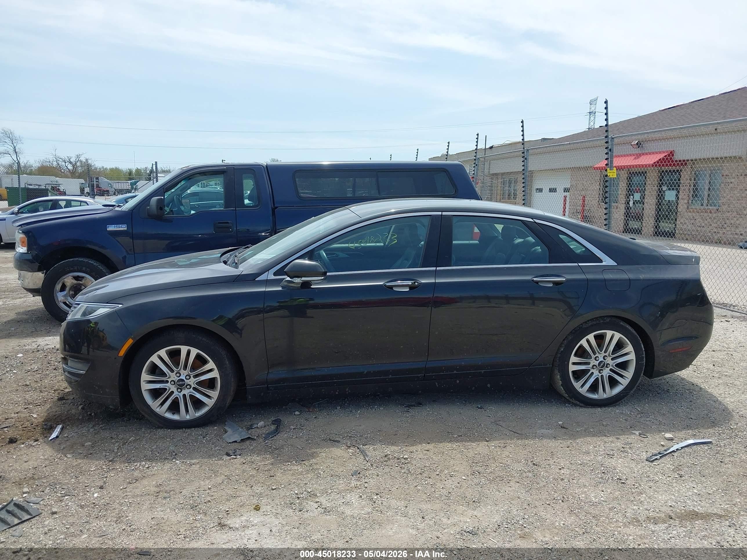 2015 Lincoln Mkz   Black vin: 3LN6L2GK3FR610922