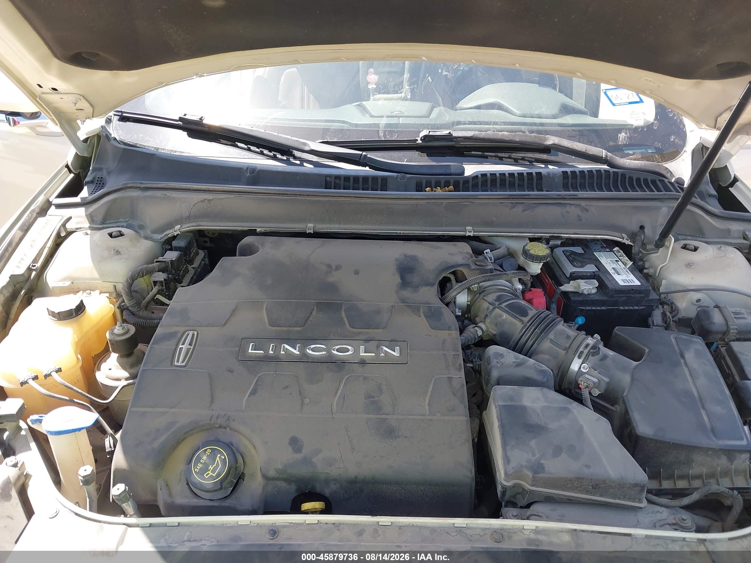 2015 Lincoln Mkz   Бежевый vin: 3LN6L2GK3FR623525