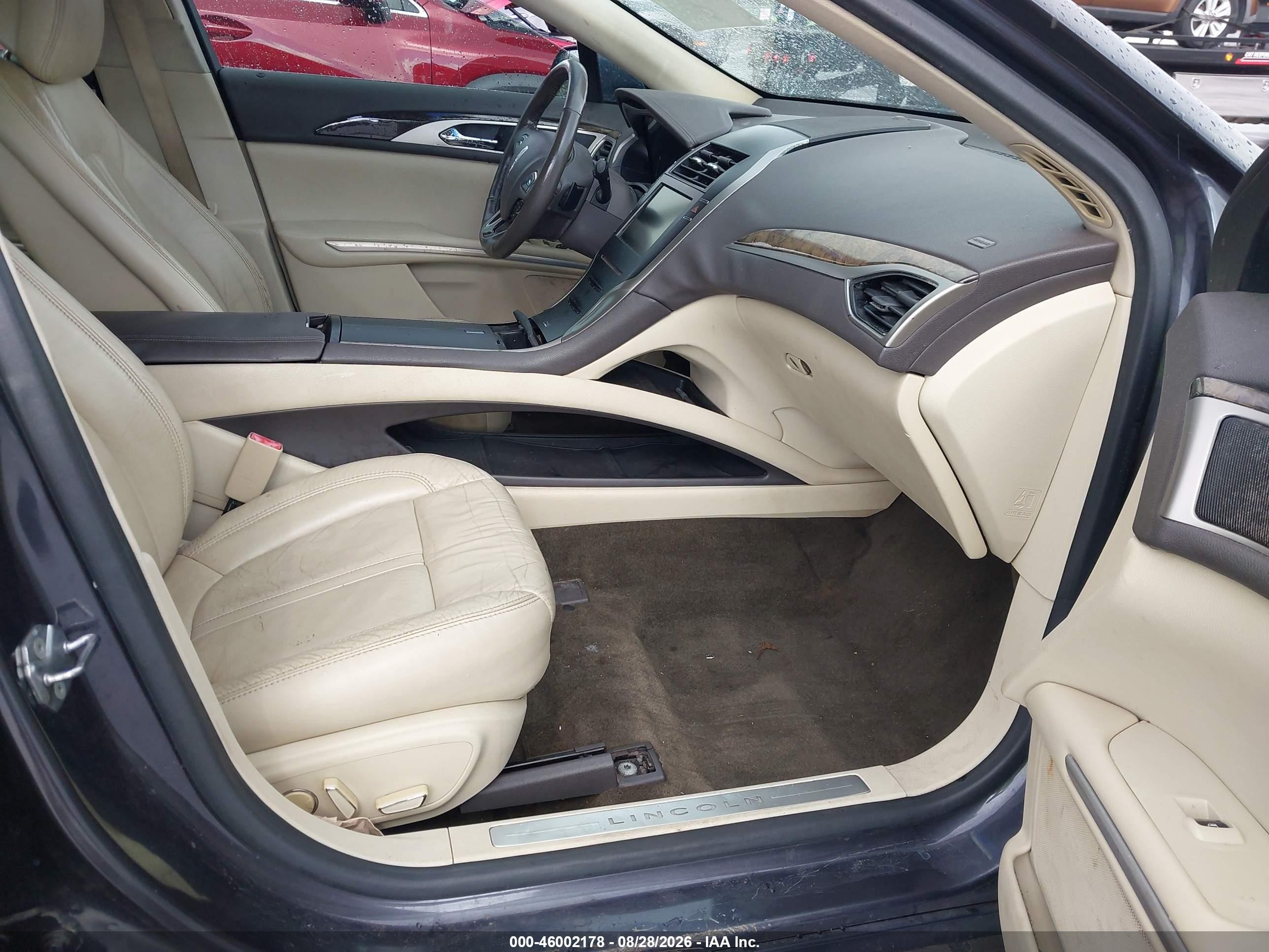 2013 Lincoln Mkz   Gray vin: 3LN6L2GK4DR801052