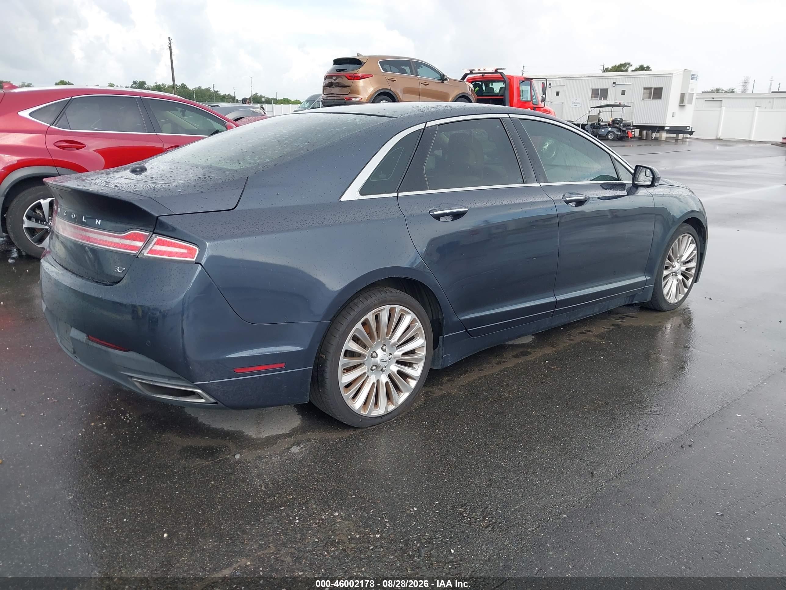 2013 Lincoln Mkz   Gray vin: 3LN6L2GK4DR801052