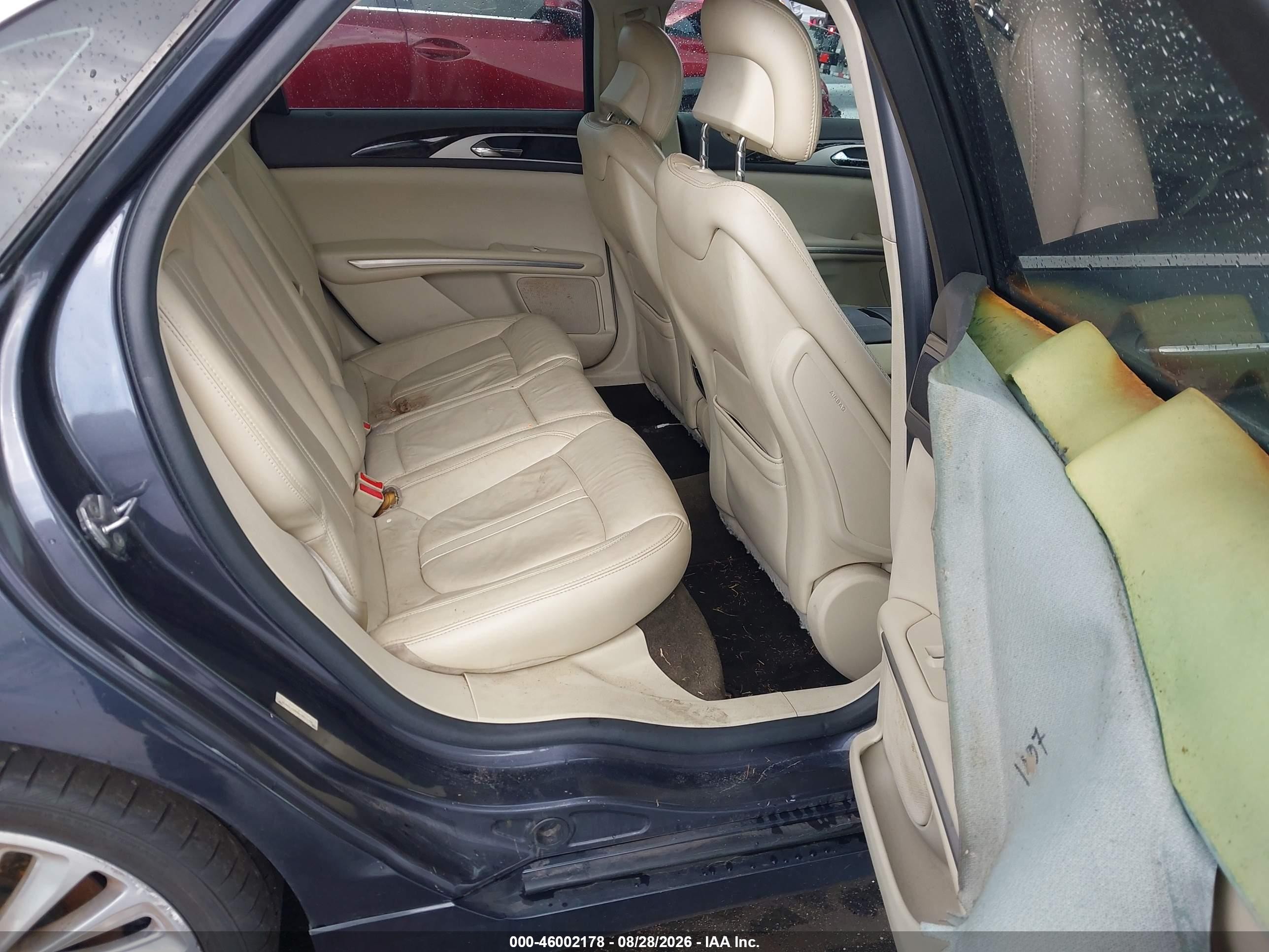 2013 Lincoln Mkz   Gray vin: 3LN6L2GK4DR801052