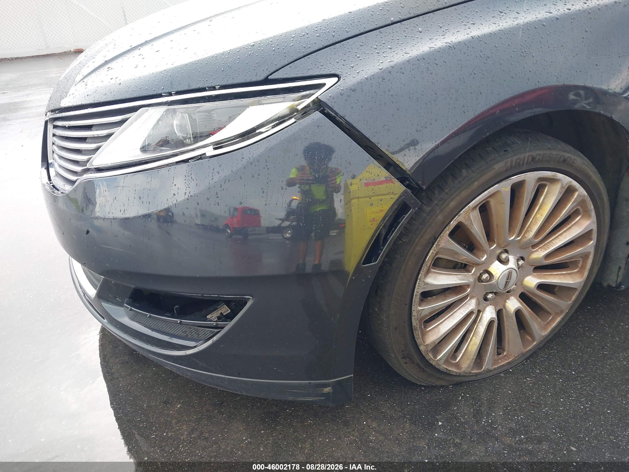 2013 Lincoln Mkz   Gray vin: 3LN6L2GK4DR801052