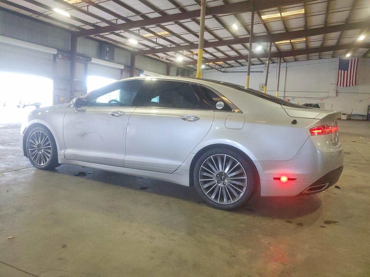 2013 Lincoln Mkz Silver vin: 3LN6L2GK4DR803562