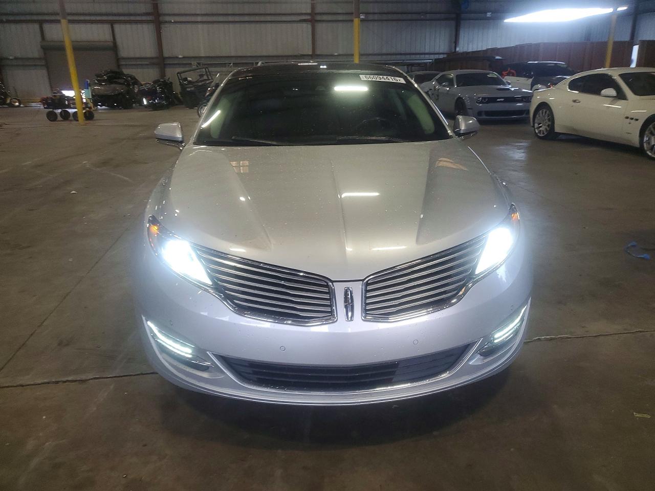 2013 Lincoln Mkz Silver vin: 3LN6L2GK4DR803562