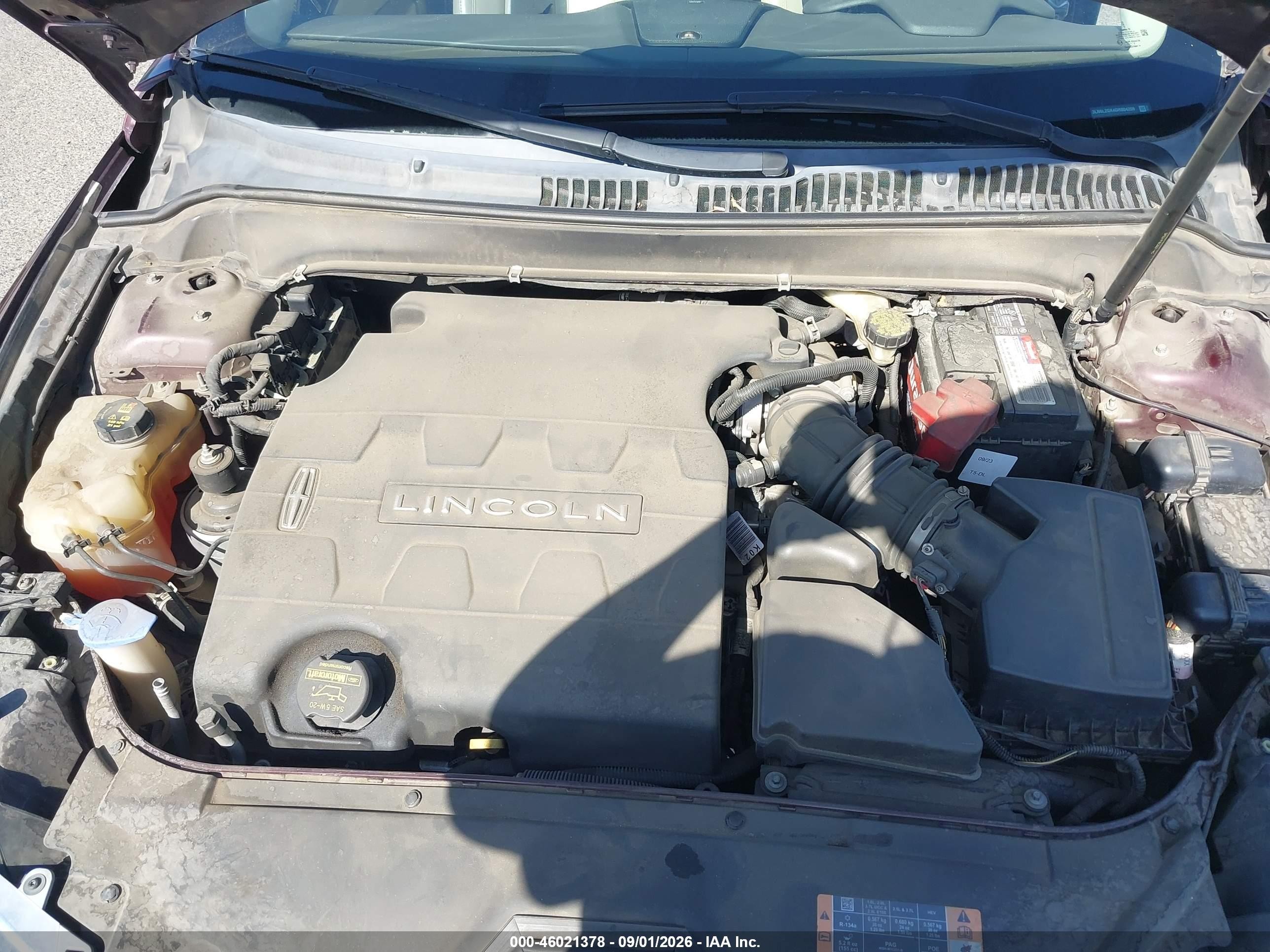 2013 Lincoln Mkz Бордовый vin: 3LN6L2GK4DR804209