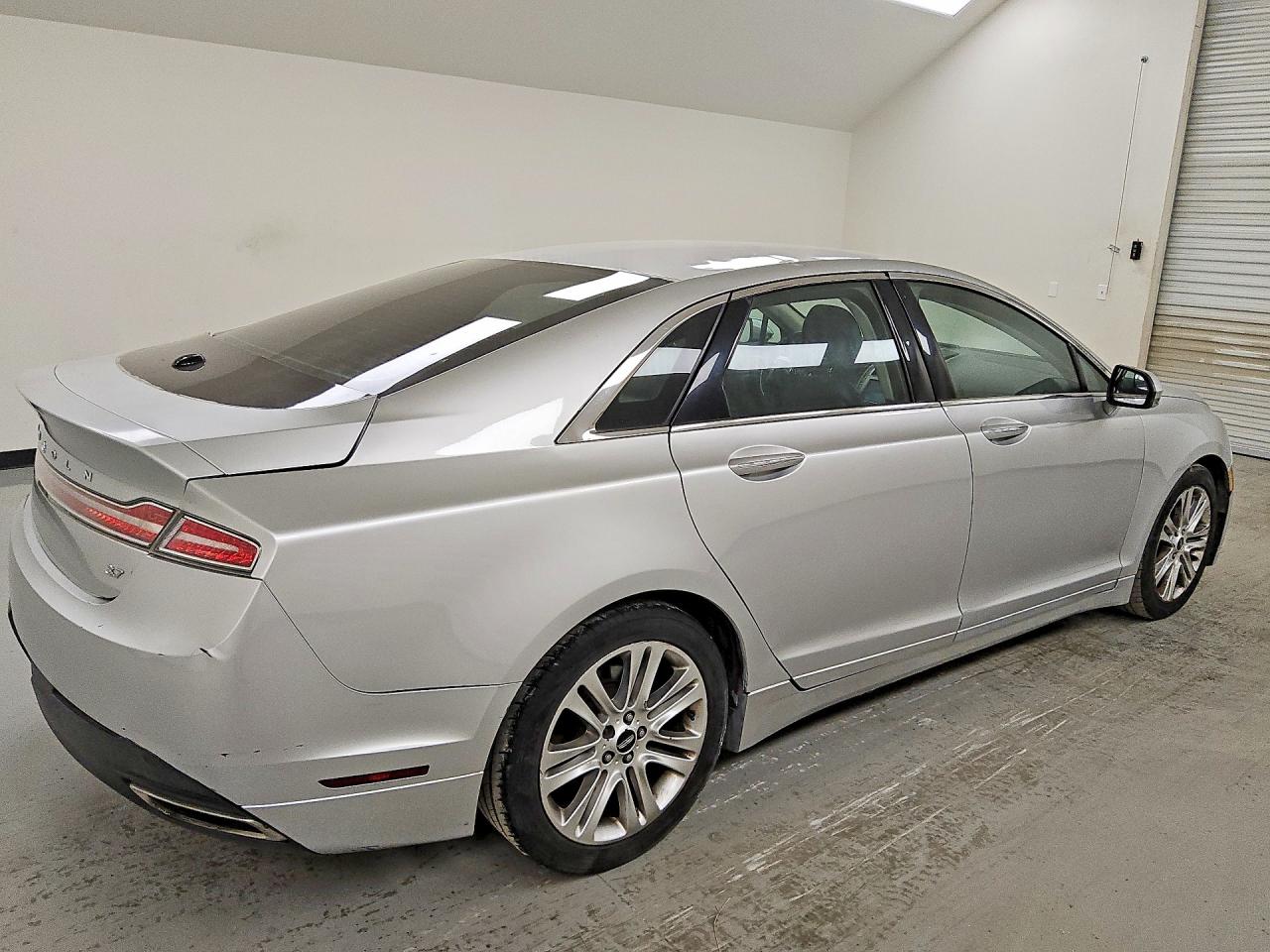 2013 Lincoln Mkz Silver vin: 3LN6L2GK4DR815209