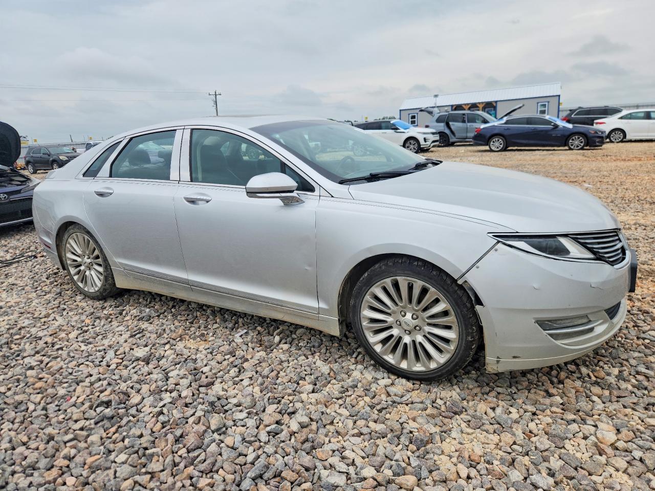2013 Lincoln Mkz Серебряный vin: 3LN6L2GK4DR825819