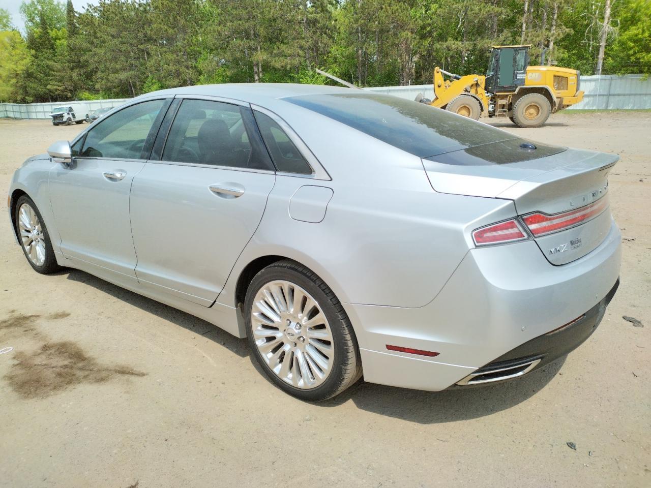 2013 Lincoln Mkz  Silver vin: 3LN6L2GK5DR808267