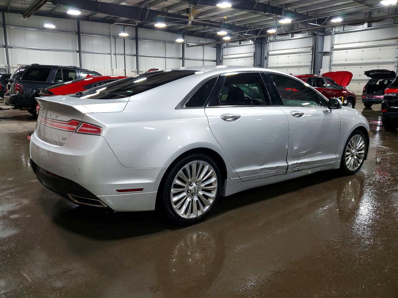 2013 Lincoln Mkz Silver vin: 3LN6L2GK5DR808267