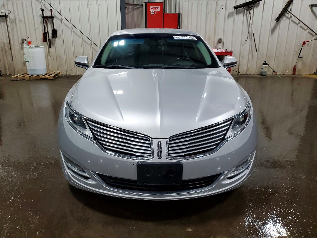 2013 Lincoln Mkz Silver vin: 3LN6L2GK5DR808267