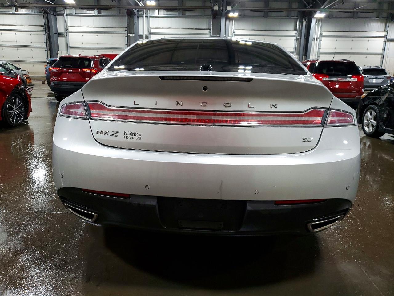 2013 Lincoln Mkz Silver vin: 3LN6L2GK5DR808267